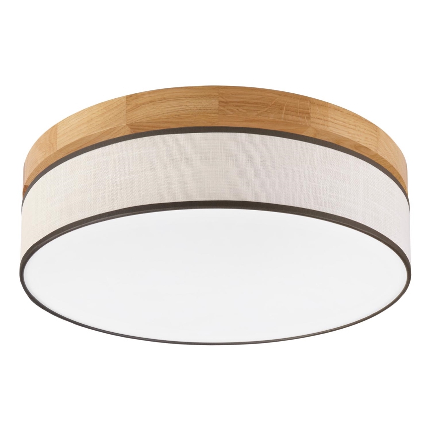 Brilagi - Plafonnier LED BELLADONNA LED/36W/230V Ø 40 cm crème/chêne