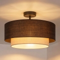 Brilagi - Plafonnier LED BOHO ECO 1xE27/10W/230V Ø 40 cm marron/crème