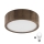 Brilagi - Plafonnier LED CARVALHO 1xE27/60W/230V chêne noyer d. 27 cm