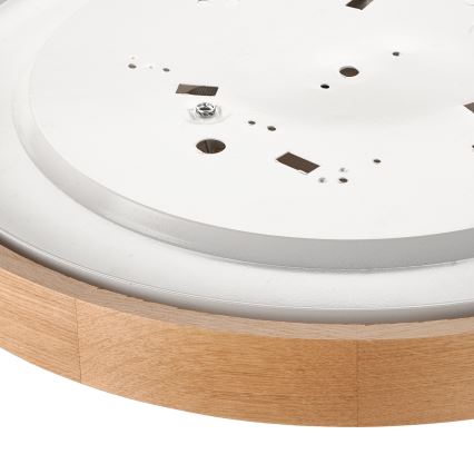 Brilagi - Plafonnier LED CARVALHO 3x E27/15 W/230 V chêne Ø 47,5 cm