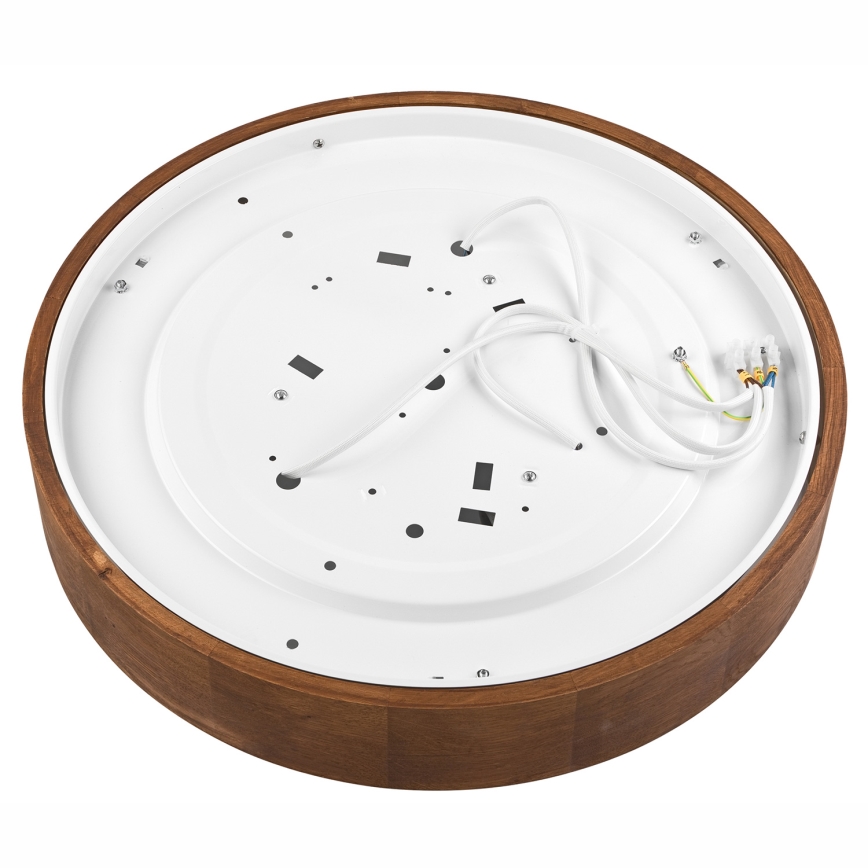 Brilagi - Plafonnier LED CARVALHO 3xE27/60W/230V chêne cerise d. 47 cm
