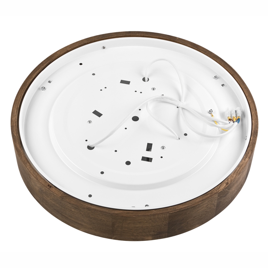 Brilagi - Plafonnier LED CARVALHO 3xE27/60W/230V chêne noyer d. 47 cm