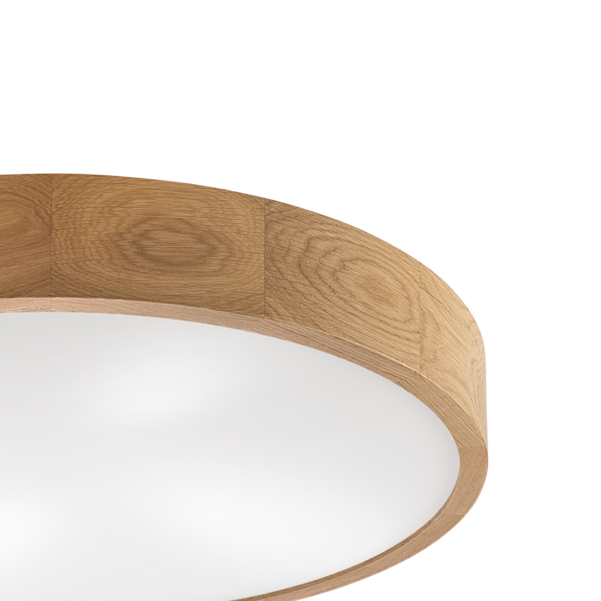 Brilagi - Plafonnier LED CARVALHO 4xE27/60W/230V chêne pr. 57,5 cm