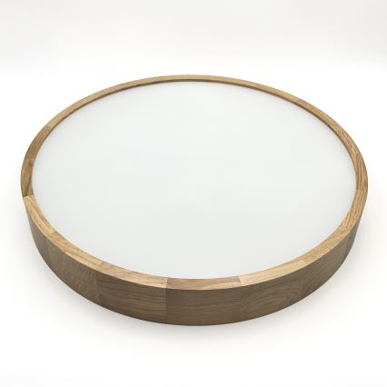 Brilagi - Plafonnier LED CARVALHO 4xE27/60W/230V chêne pr. 57,5 cm