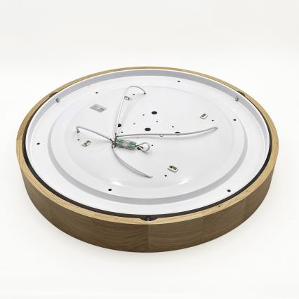 Brilagi - Plafonnier LED CARVALHO 4xE27/60W/230V chêne pr. 57,5 cm