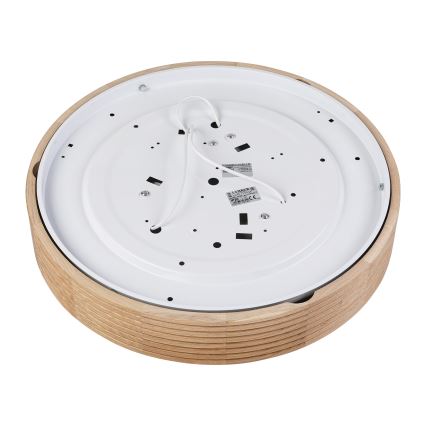 Brilagi - Plafonnier LED CARVALHO MODERN 3xE27/60W/230V Ø 47,5 cm chêne