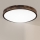 Brilagi - Plafonnier LED CARVALHO SLIM SMOKEY LED/36W/230V chêne Ø 47,5 cm