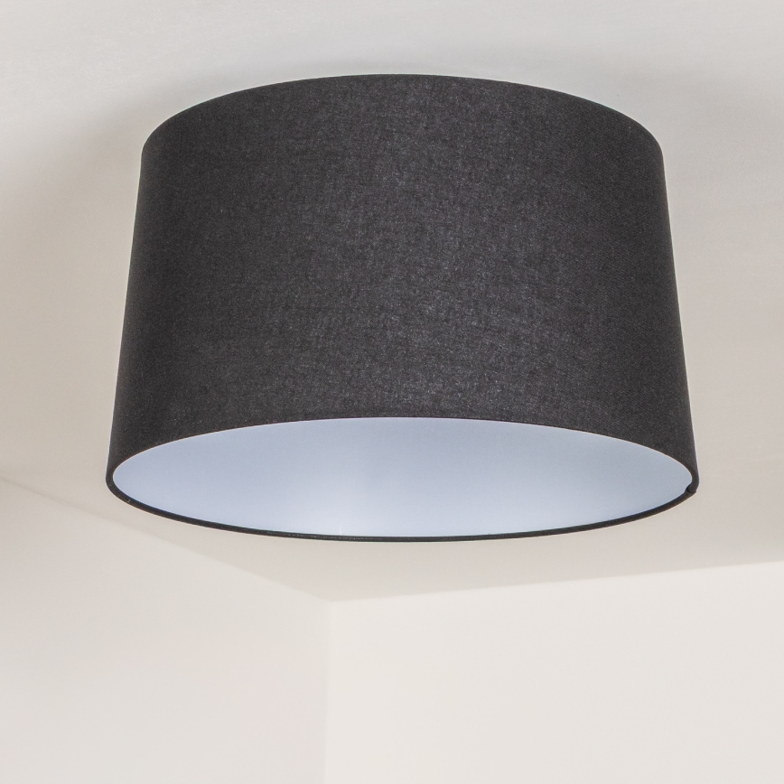 Brilagi - Plafonnier LED CERIA 1xE27/40W/230V Ø 45 cm noir