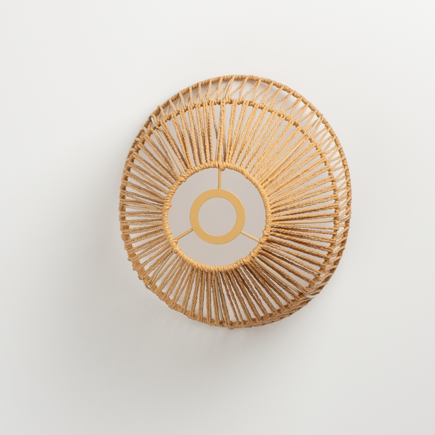 Brilagi - Plafonnier LED CERIA BOHO à montage en surface 1xE27/40W/230V Ø 30 cm marron