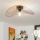 Brilagi - Plafonnier LED CERIA WIRE 1xE27/40W/230V 40x56 cm bronze