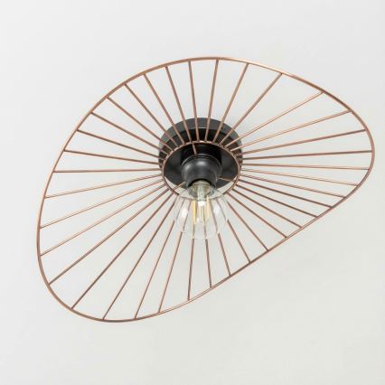 Brilagi - Plafonnier LED CERIA WIRE 1xE27/40W/230V 40x56 cm bronze