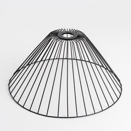 Brilagi - Plafonnier LED CERIA WIRE 1xE27/40W/230V Ø 45 cm noir/chêne
