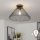 Brilagi - Plafonnier LED CERIA WIRE 1xE27/40W/230V Ø 45 cm noir