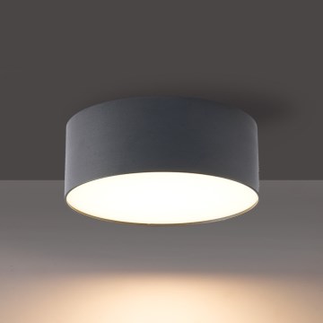 Brilagi - Plafonnier LED de salle de bains FORIS LED/14W/230V Ø 12 cm anthracite IP44