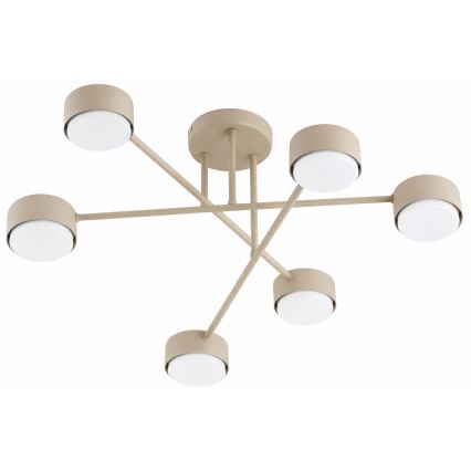 Brilagi - Plafonnier LED de surface MONO 6xGX53/30W/230V beige