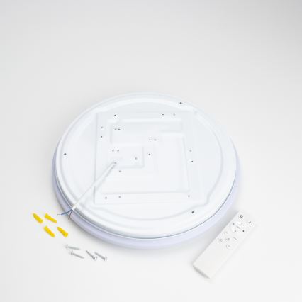 Brilagi - Plafonnier LED dimmable SMART LED/24W/230V Ø 38 cm 3000–6000K Wi‑Fi Tuya Beacon + télécommande