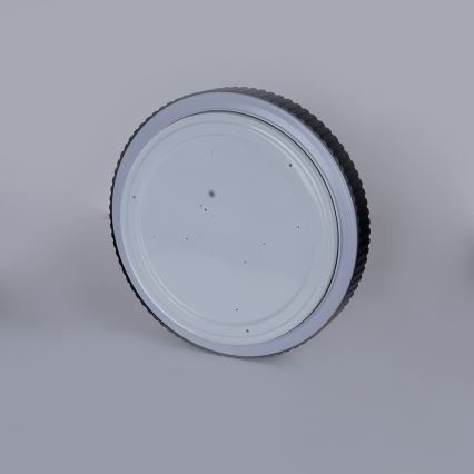 Brilagi - Plafonnier LED dimmable CORVO LED/54W/230V 3000-6000K noir Ø 40 cm + télécommande