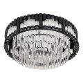 Brilagi - Plafonnier LED dimmable CROWN LED/41W/230V 3000-6000K Ø 48 cm noir + télécommande