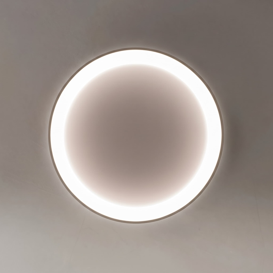 BRILAGI - Plafonnier LED dimmable FALCON II LED/108W/230V 3000-6500K Ø 80 cm blanc/beige + télécommande