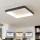 Brilagi - Plafonnier LED dimmable FALCON II LED/125W/230V 3000-6500K 60x60 cm noir + télécommande