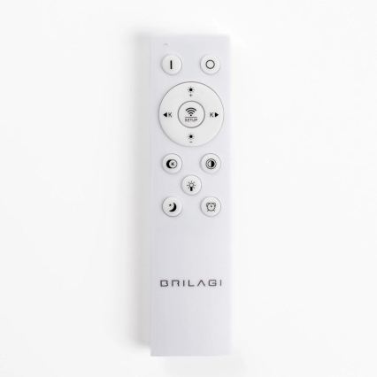 BRILAGI - Plafonnier LED dimmable FALCON II LED/67W/230V 3000-6500K Ø 40 cm beige + télécommande