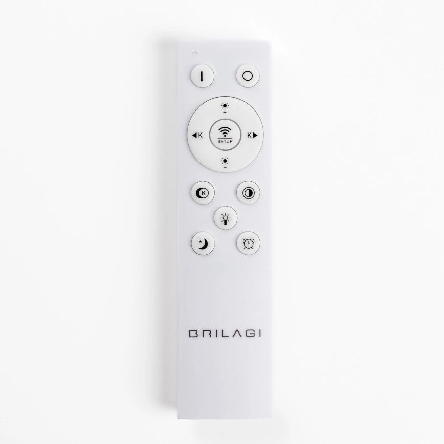 BRILAGI - Plafonnier LED dimmable FALCON II LED/67W/230V 3000-6500K Ø 40 cm beige + télécommande