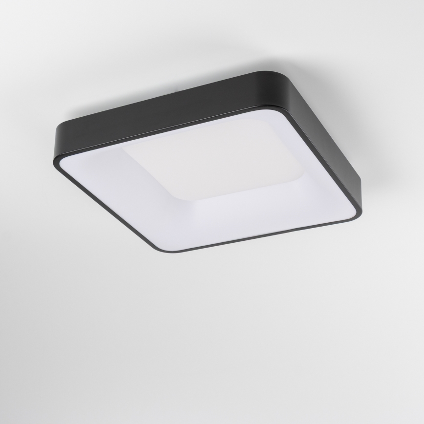 Brilagi - Plafonnier LED dimmable FALCON II LED/80W/230V 3000-6500K 40x40 cm noir + télécommande
