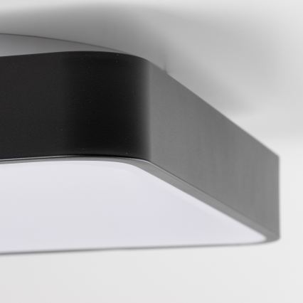 Brilagi - Plafonnier LED dimmable FALCON II LED/80W/230V 3000-6500K 40x40 cm noir + télécommande