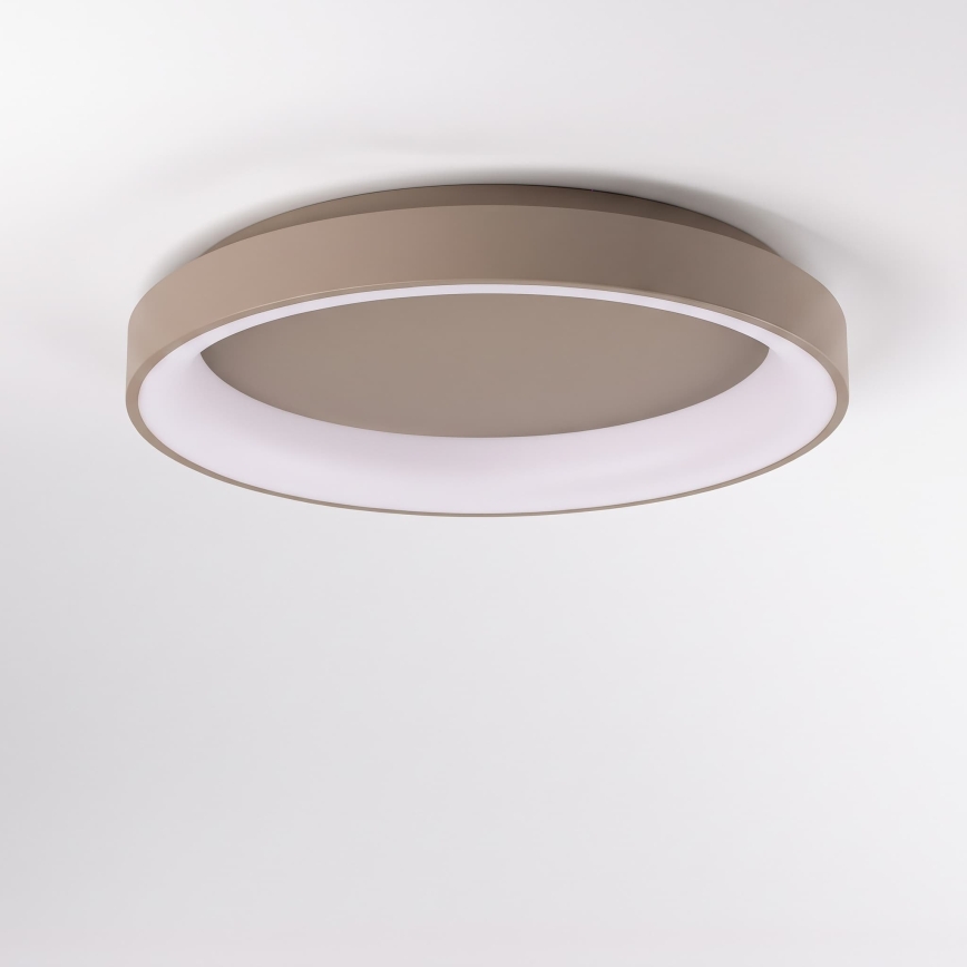 BRILAGI - Plafonnier LED dimmable FALCON II LED/99W/230V 3000-6500K Ø 60 cm beige + télécommande