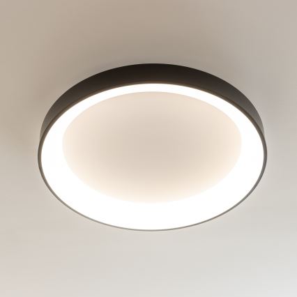 Brilagi - Plafonnier LED dimmable FALCON II LED/99W/230V 3000-6500K Ø 60 cm noir + télécommande