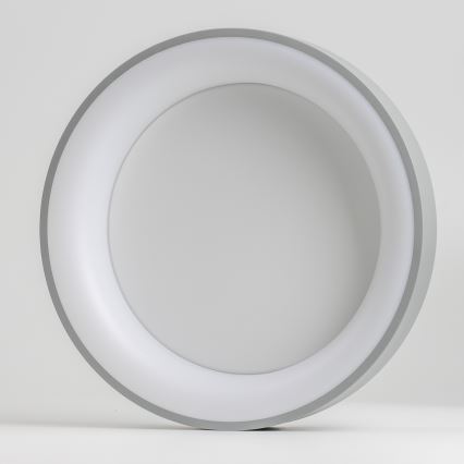 Brilagi - Plafonnier LED dimmable FALCON LED/80W/230V 3000-6500K Ø 60 cm gris + télécommande