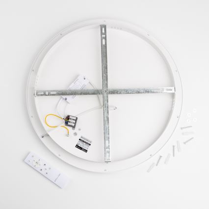 Brilagi - Plafonnier LED dimmable FALCON SLIM LED/42W/230V 3000-6500K Ø 50 cm blanc + télécommande