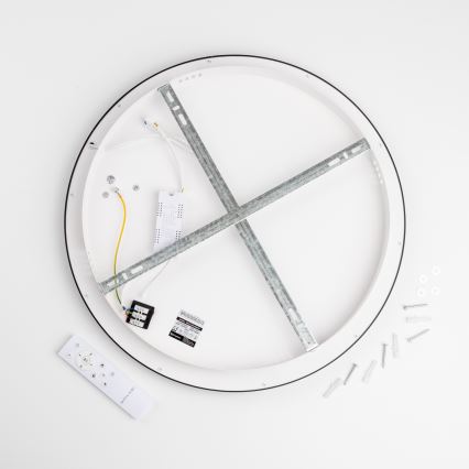 Brilagi - Plafonnier LED dimmable FALCON SLIM LED/42W/230V 3000-6500K Ø 50 cm noir + télécommande