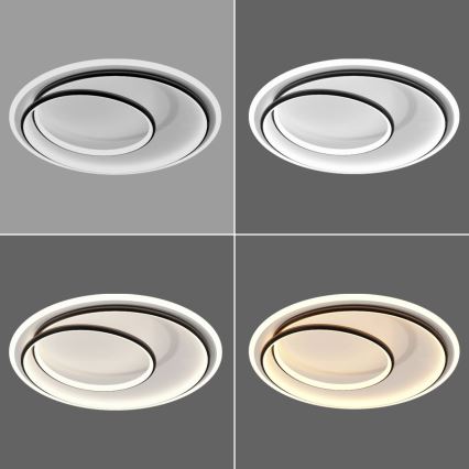 Brilagi - Plafonnier LED dimmable FLARE LED/38W/230V Ø 48 cm 3000-6000K + télécommande