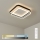 Brilagi - Plafonnier LED dimmable FLARE LED/43W/230V 3000-6000K 39,5x45 cm blanc/noir + télécommande