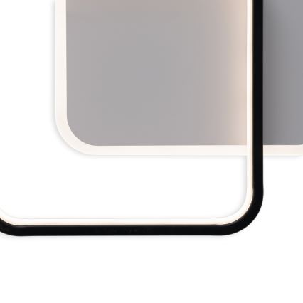 Brilagi - Plafonnier LED dimmable FLARE LED/43W/230V 3000-6000K 39,5x45 cm blanc/noir + télécommande