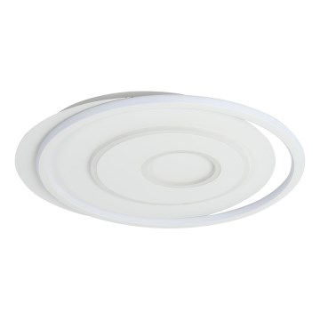 Brilagi - Plafonnier LED dimmable IRIS, 83 W, 230 V, 3000-6000 K, 46 x 50 cm, blanc + télécommande