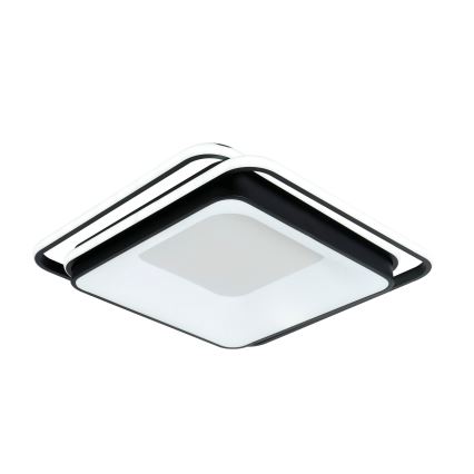 Brilagi - Plafonnier LED dimmable IRIS LED/102W/230V 3000-6000K 50x50 cm noir + télécommande