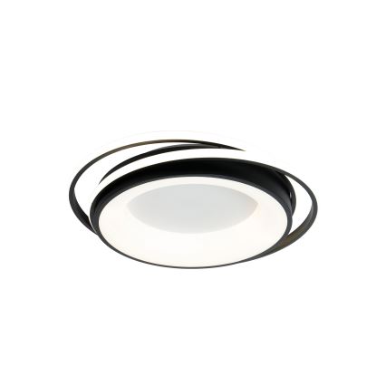 Brilagi - Plafonnier LED dimmable IRIS LED/84W/230V 3000-6000K 47x51 cm noir + télécommande