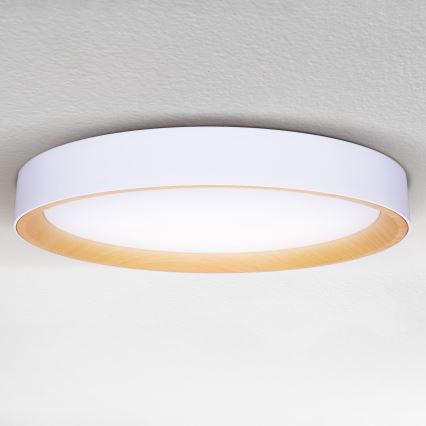 Brilagi - Plafonnier LED dimmable LARIOS LED/72W/230V 3000-6500K blanc Ø 59 cm + télécommande