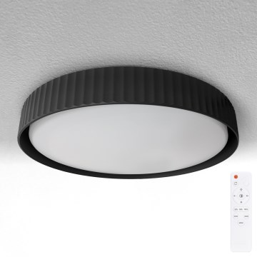 Brilagi - Plafonnier LED dimmable LUCIA LED/48W/230V 3000-6500K Ø 41 cm noir + télécommande