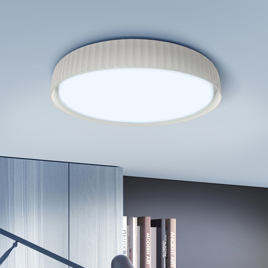 Brilagi - Plafonnier LED dimmable LUCIA LED/48W/230V 3000-6500K Ø 41 cm blanc + télécommande