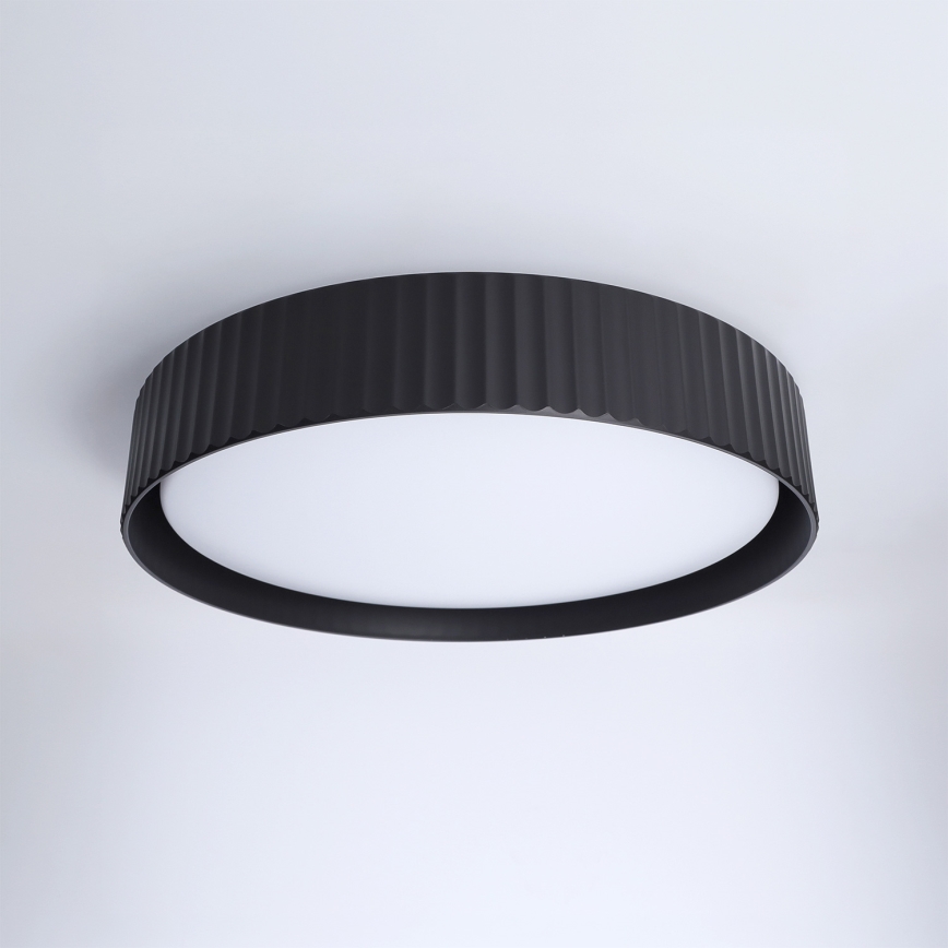 Brilagi - Plafonnier LED dimmable LUCIA LED/48W/230V 3000-6500K Ø 41 cm noir + télécommande