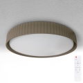 Brilagi - Plafonnier LED dimmable LUCIA LED/60W/230V 3000-6500K diam. 59 cm taupe + télécommande