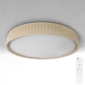 Brilagi - Plafonnier LED dimmable LUCIA LED/60W/230V 3000–6500K Ø 59 cm beige + télécommande