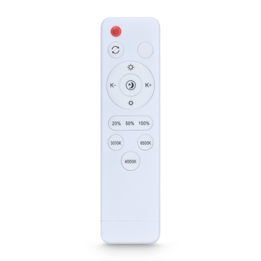 Brilagi - Plafonnier LED dimmable LUCIA LED/60W/230V 3000-6500K Ø 59 cm blanc + télécommande