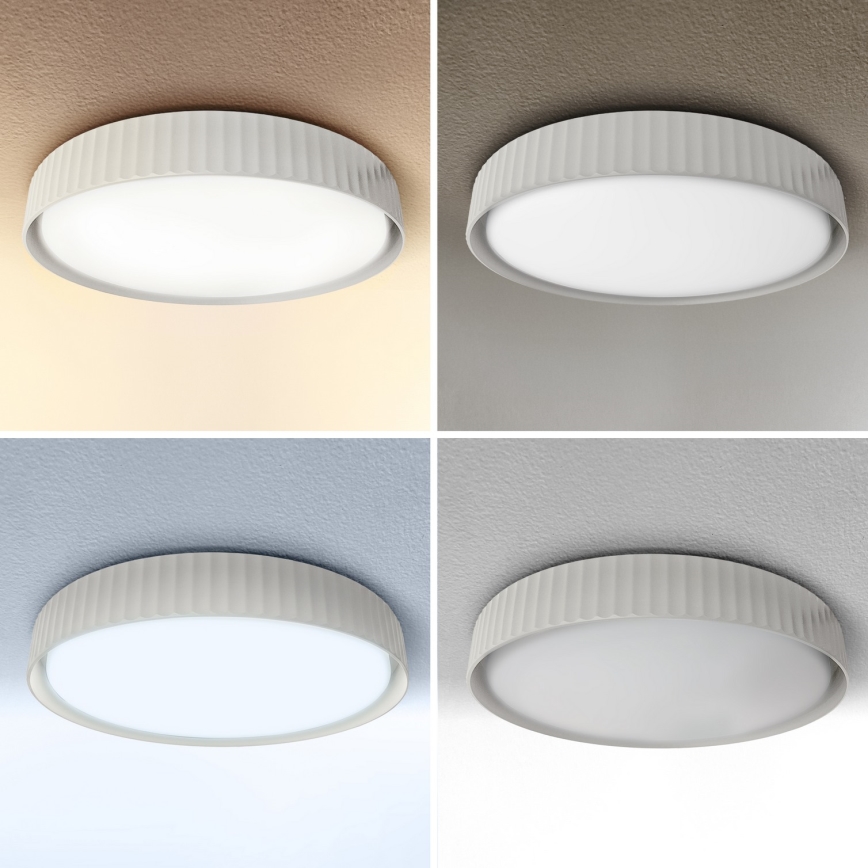 Brilagi - Plafonnier LED dimmable LUCIA LED/60W/230V 3000-6500K Ø 59 cm blanc + télécommande