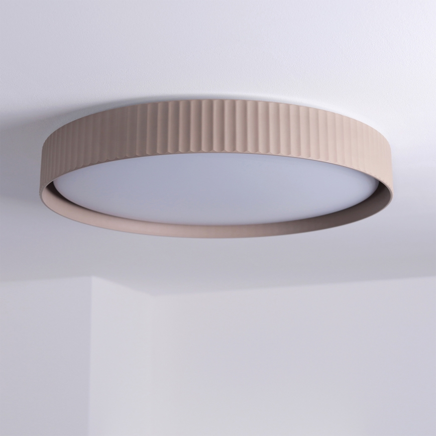 Brilagi - Plafonnier LED dimmable LUCIA LED/60W/230V 3000-6500K Ø 59 cm taupe + télécommande
