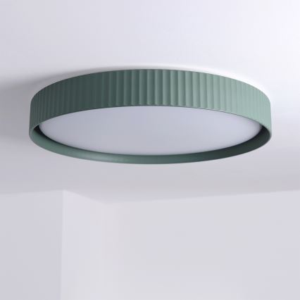 Brilagi - Plafonnier LED à intensité variable LUCIA LED/60W/230V 3000-6500K Ø 59 cm vert + télécommande