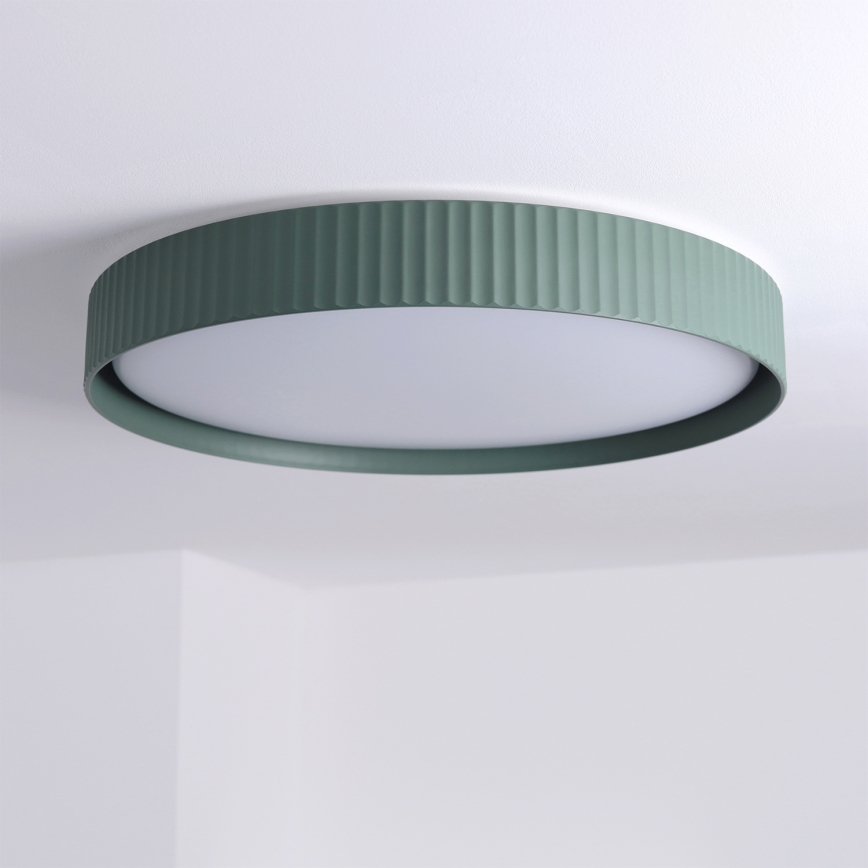 Brilagi - Plafonnier LED à intensité variable LUCIA LED/60W/230V 3000-6500K Ø 59 cm vert + télécommande